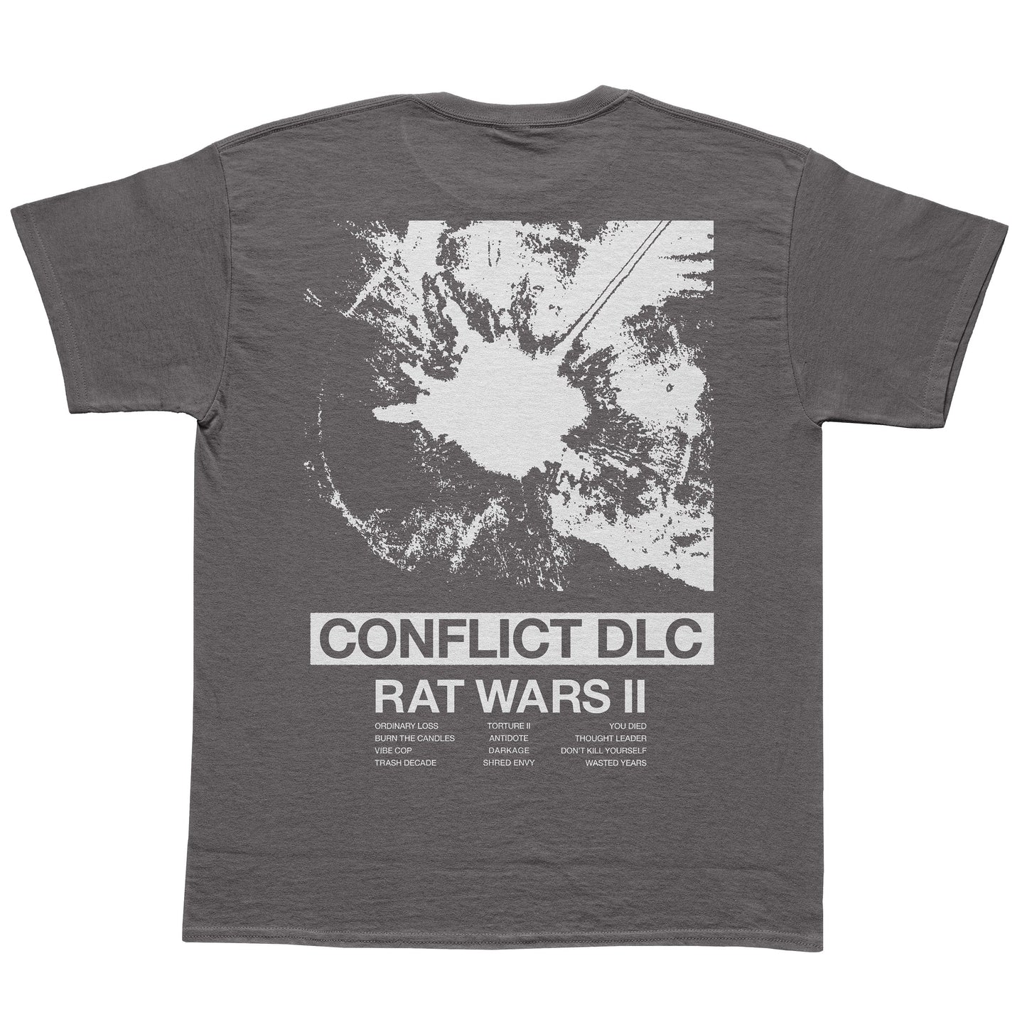 "CONFLICT DLC" Grey T-Shirt