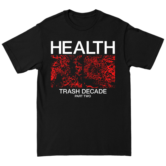 "TRASH DECADE" Black T-Shirt