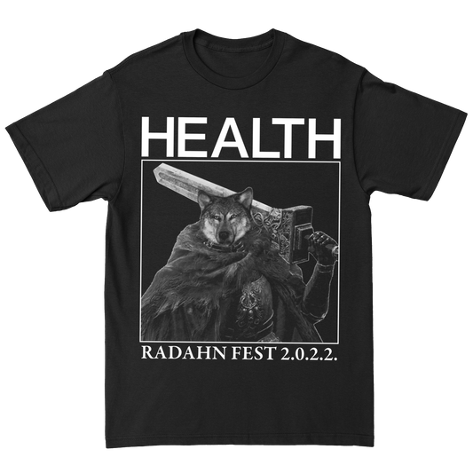 "RADAHN FEST 2.0.2.2." Black T-Shirt